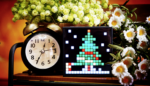 Divoom Timebox-Evo Divoom TimeBox Evo -- Pixel Art Bluetooth Speaker with 16x16 LED Display APP Control - Cool Animation Frame & Gaming Room Setup & Bedside Alarm Clock- Black - Image 3