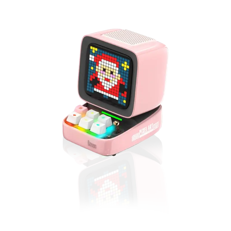 Divoom-Ditoo-Pro-Retro-Pixel-Art-Bluetooth Speaker 2
