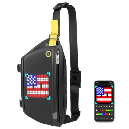 Divoom Sling Bag Pixel Art LED Daypack – Buy at Findnexora